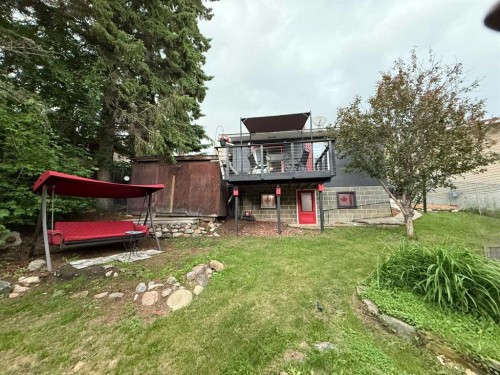 4703 47 Avenue, Myrnam, AB - Outdoor With Deck Patio Veranda