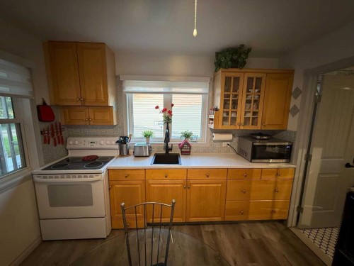 4703 47 Avenue, Myrnam, AB - Indoor Photo Showing Kitchen