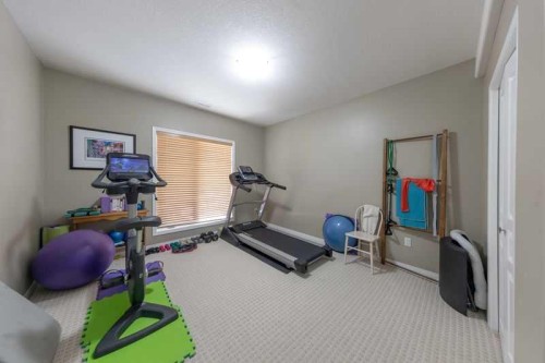 3808-63A Ave Close, Lloydminster, AB - Indoor Photo Showing Gym Room