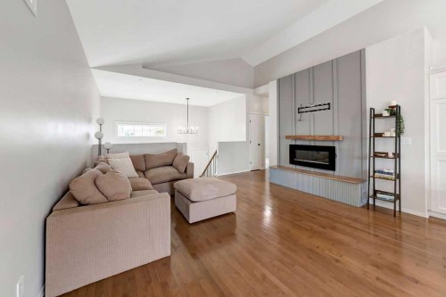 5236 15 Street, Lloydminster, AB - Indoor Photo Showing Living Room With Fireplace