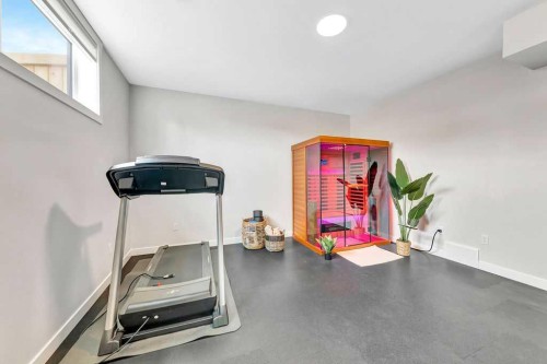 6002 13 Street, Lloydminster, AB - Indoor Photo Showing Gym Room