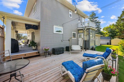 5100 3 Avenue, Chauvin, AB - Outdoor With Deck Patio Veranda With Exterior