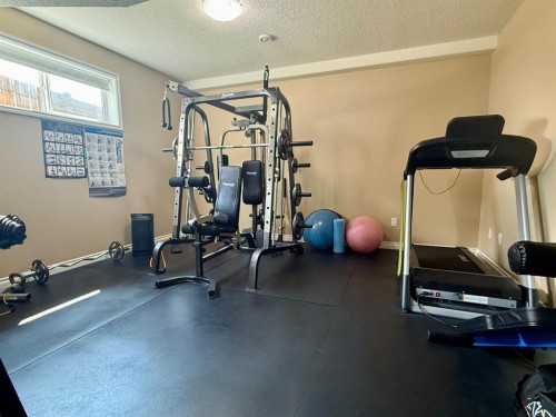 4905 5 Avenue, Chauvin, AB - Indoor Photo Showing Gym Room