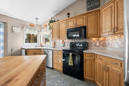5014 53 Avenue, Kitscoty, AB - Indoor Photo Showing Kitchen