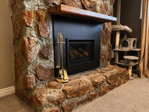 5509 45 Street, Provost, AB - Indoor With Fireplace