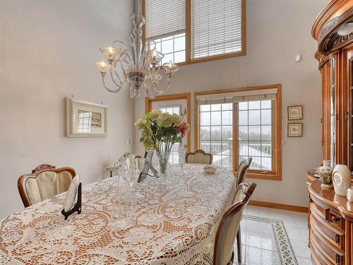 254209 Woodland Road, Rural Rocky View County, AB - Indoor Photo Showing Dining Room