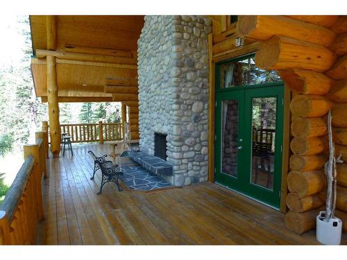 104 White Avenue, Bragg Creek, AB - Indoor With Fireplace