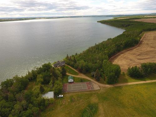 1527 Township Road 394, Rural Lacombe County, AB - Outdoor With Body Of Water With View