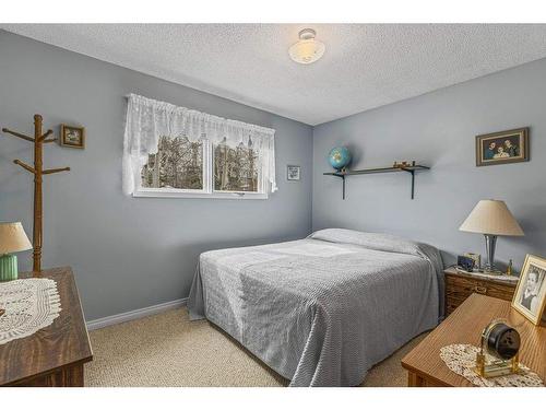 17 Barrier Mountain Drive, Exshaw, AB - Indoor Photo Showing Bedroom