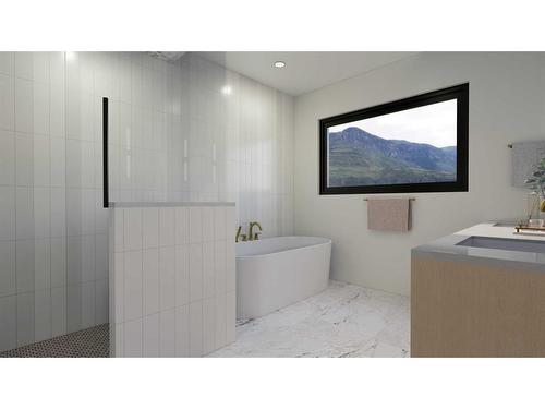493 Stewart Creek Close, Canmore, AB - Indoor Photo Showing Bathroom