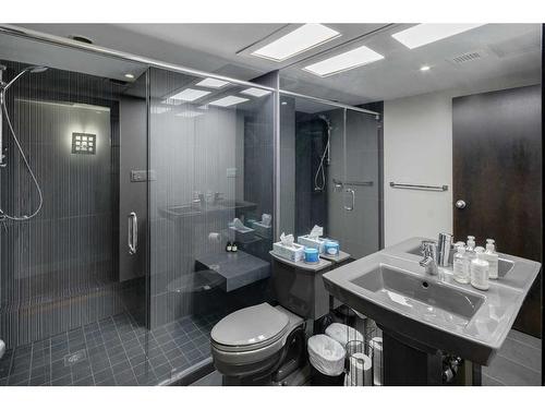 500J-500 Eau Claire Avenue Sw, Calgary, AB - Indoor Photo Showing Bathroom