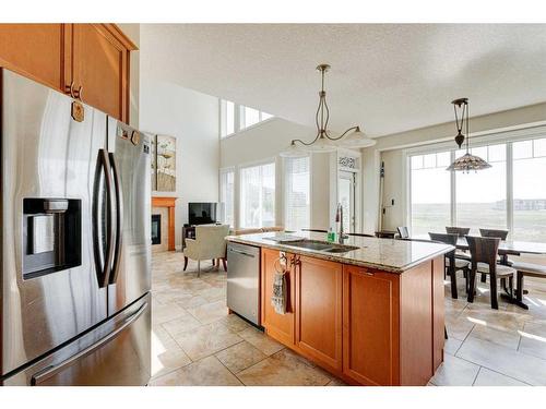 71 Copperstone Drive Se, Calgary, AB - Indoor Photo Showing Kitchen With Double Sink