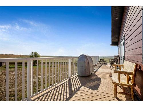152081 Range Road 222, Rural Vulcan County, AB - Outdoor With Deck Patio Veranda With Exterior