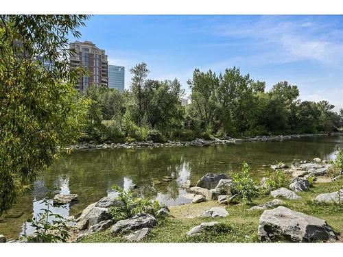 305-600 Princeton Way Sw, Calgary, AB - Outdoor With Body Of Water With View