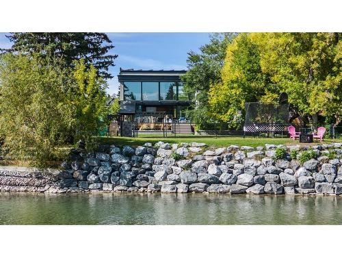 5848 Bow Crescent Nw, Calgary, AB - Outdoor With Body Of Water