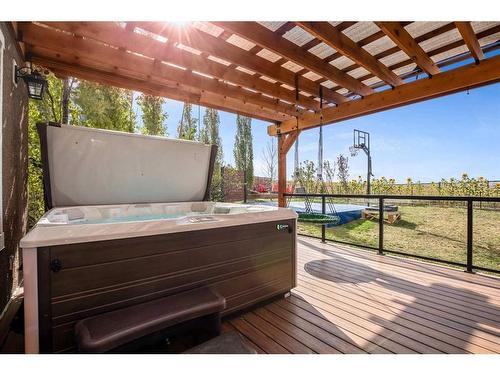71 Sheep River Heights, Okotoks, AB - Outdoor With Deck Patio Veranda With Exterior