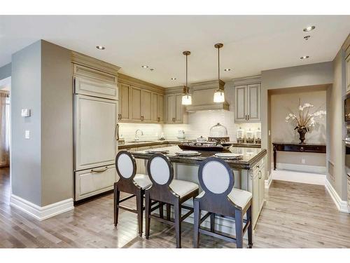 308-600 Princeton Way Sw, Calgary, AB - Indoor Photo Showing Kitchen With Upgraded Kitchen