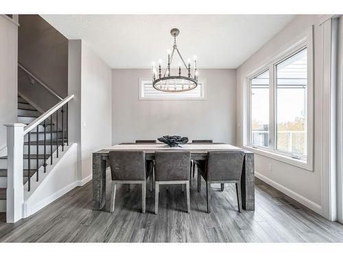 150 Riviera View, Cochrane, AB - Indoor Photo Showing Dining Room