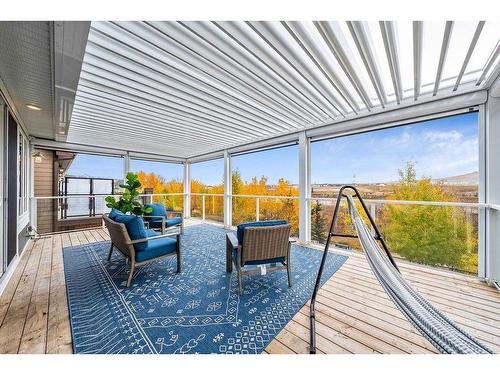 150 Riviera View, Cochrane, AB - Outdoor With Deck Patio Veranda With Exterior