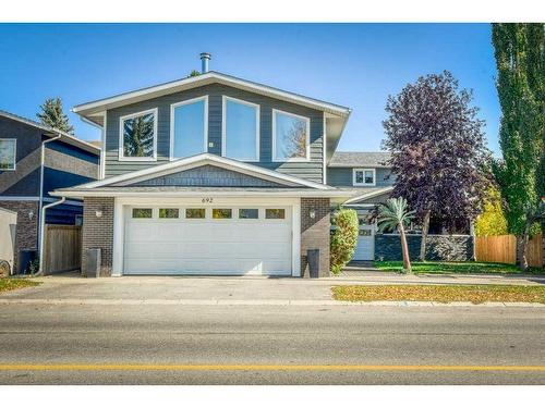 692 West Chestermere Drive, Chestermere, AB - Outdoor With Facade