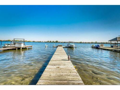 692 West Chestermere Drive, Chestermere, AB - Outdoor With Body Of Water With View