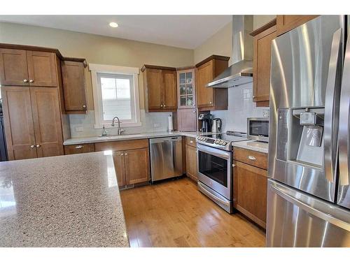 6103 20 Street Close, Lloydminster, AB - Indoor Photo Showing Kitchen With Double Sink