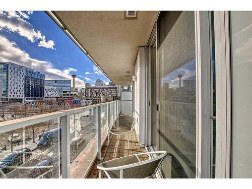 206-560 6 Avenue Se, Calgary, AB - Outdoor With Balcony With Exterior