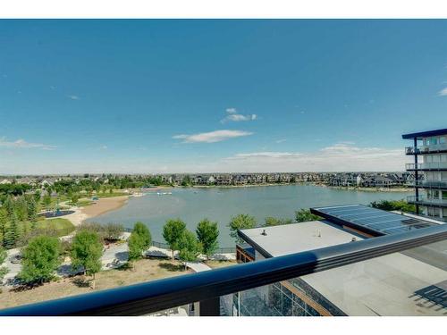 501-2231 Mahogany Boulevard Se, Calgary, AB - Outdoor With Body Of Water With Balcony With View