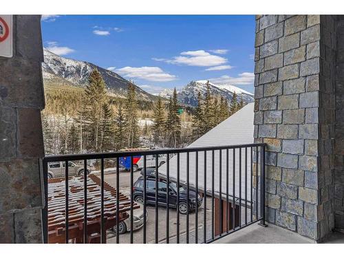 223 Rot A-1818 Mountain Avenue, Canmore, AB - Outdoor With Balcony