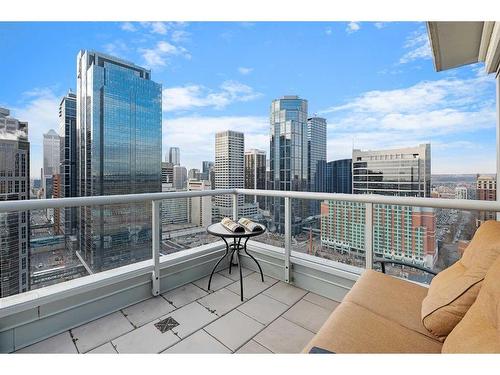 2421-222 Riverfront Avenue Sw, Calgary, AB - Outdoor With Balcony With View