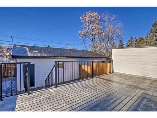 4519 21 Avenue Nw, Calgary, AB - Outdoor With Deck Patio Veranda