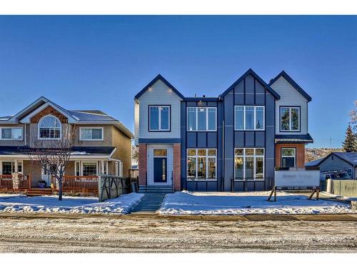 4519 21 Avenue Nw, Calgary, AB - Outdoor With Deck Patio Veranda With Facade