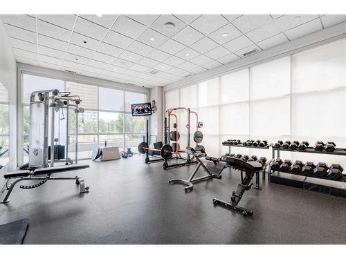 1806-530 12 Avenue Sw, Calgary, AB - Indoor Photo Showing Gym Room