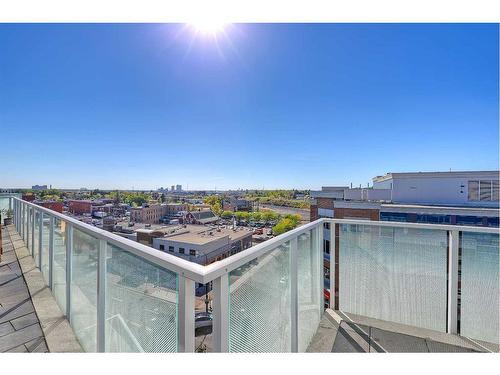 707-1020 9 Avenue Se, Calgary, AB - Outdoor With Balcony With View With Exterior