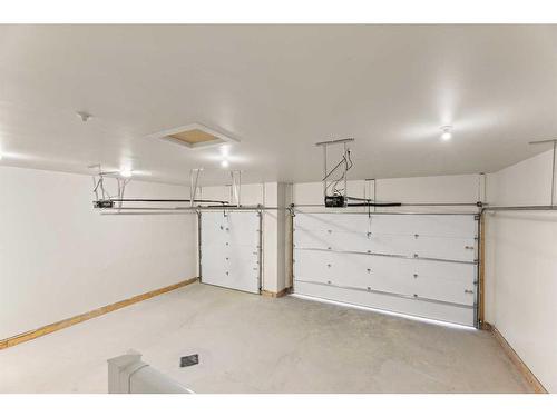 16 Williams Avenue, Olds, AB - Indoor Photo Showing Garage