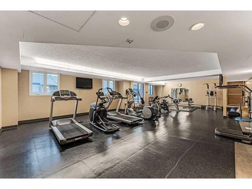 401-738 3 Avenue Sw, Calgary, AB - Indoor Photo Showing Gym Room