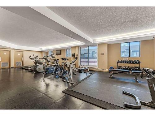 401-738 3 Avenue Sw, Calgary, AB - Indoor Photo Showing Gym Room