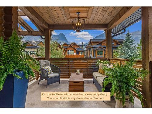 3-1235 1St Avenue, Canmore, AB - Outdoor With Deck Patio Veranda