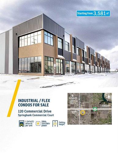 6,8,9,10,11,12-120 Commercial Drive Sw, Rural Rocky View County, AB 