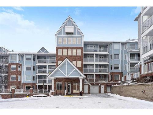 3415-3000 Hawksbrow Point Nw, Calgary, AB - Outdoor With Balcony With Facade