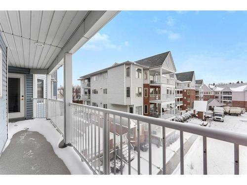 3415-3000 Hawksbrow Point Nw, Calgary, AB - Outdoor With Balcony With Exterior