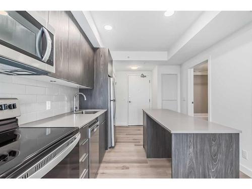 1312-123 4 Street Ne, Calgary, AB - Indoor Photo Showing Kitchen With Upgraded Kitchen