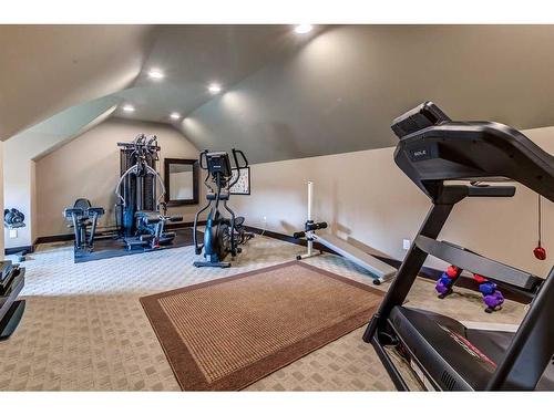 3719 Cameron Heights Pl Nw Place Nw, Edmonton, AB - Indoor Photo Showing Gym Room