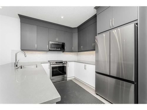 25 Cityline Gate Ne, Calgary, AB - Indoor Photo Showing Kitchen With Upgraded Kitchen