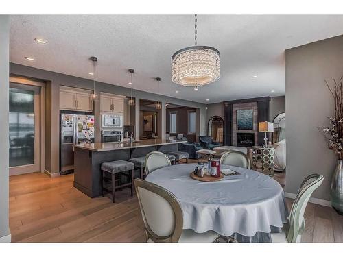 132 Marquis View Se, Calgary, AB - Indoor Photo Showing Dining Room