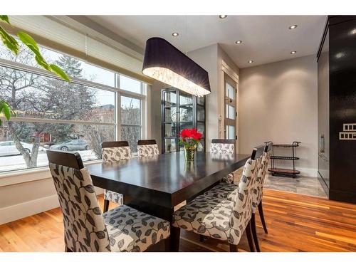 2216B 3 Avenue Nw, Calgary, AB - Indoor Photo Showing Dining Room