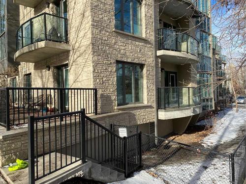 103-108 25 Avenue Sw, Calgary, AB - Outdoor With Balcony With Exterior