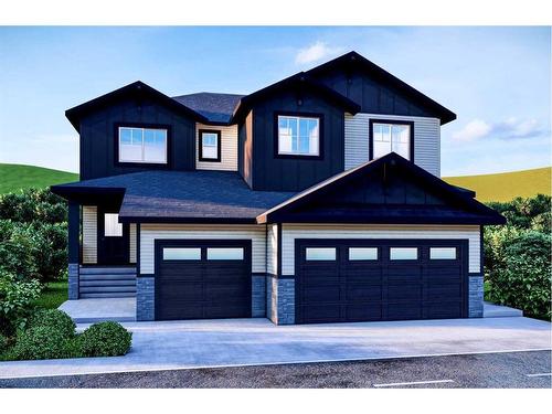 3025 Key Drive, Airdrie, AB - Outdoor With Facade
