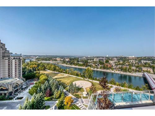 1307-738 1 Avenue Sw, Calgary, AB - Outdoor With Body Of Water With View