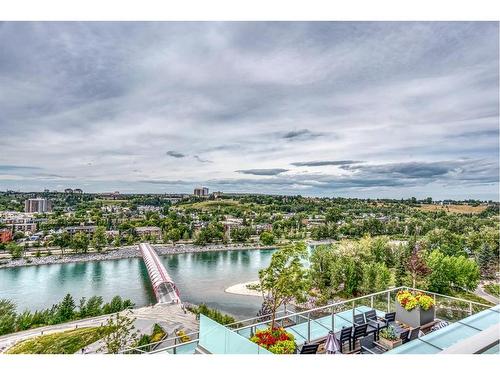 1307-738 1 Avenue Sw, Calgary, AB - Outdoor With Body Of Water With View